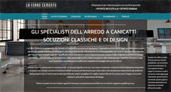 Desktop Screenshot of laferrocemento.com